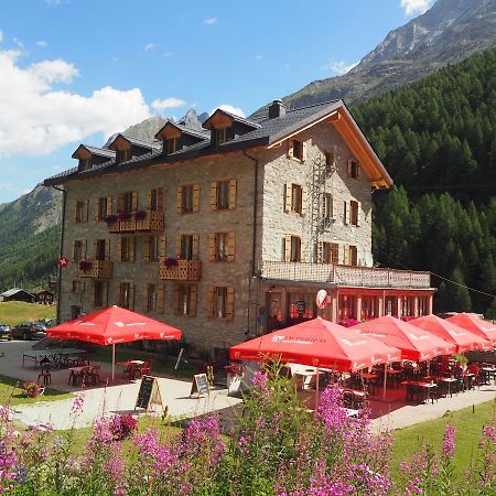 Hotel Aiguille de La Tza Arolla Exterior foto