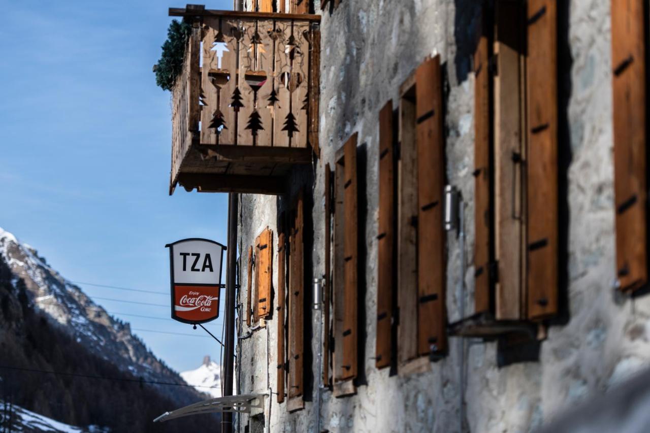 Hotel Aiguille de La Tza Arolla Exterior foto