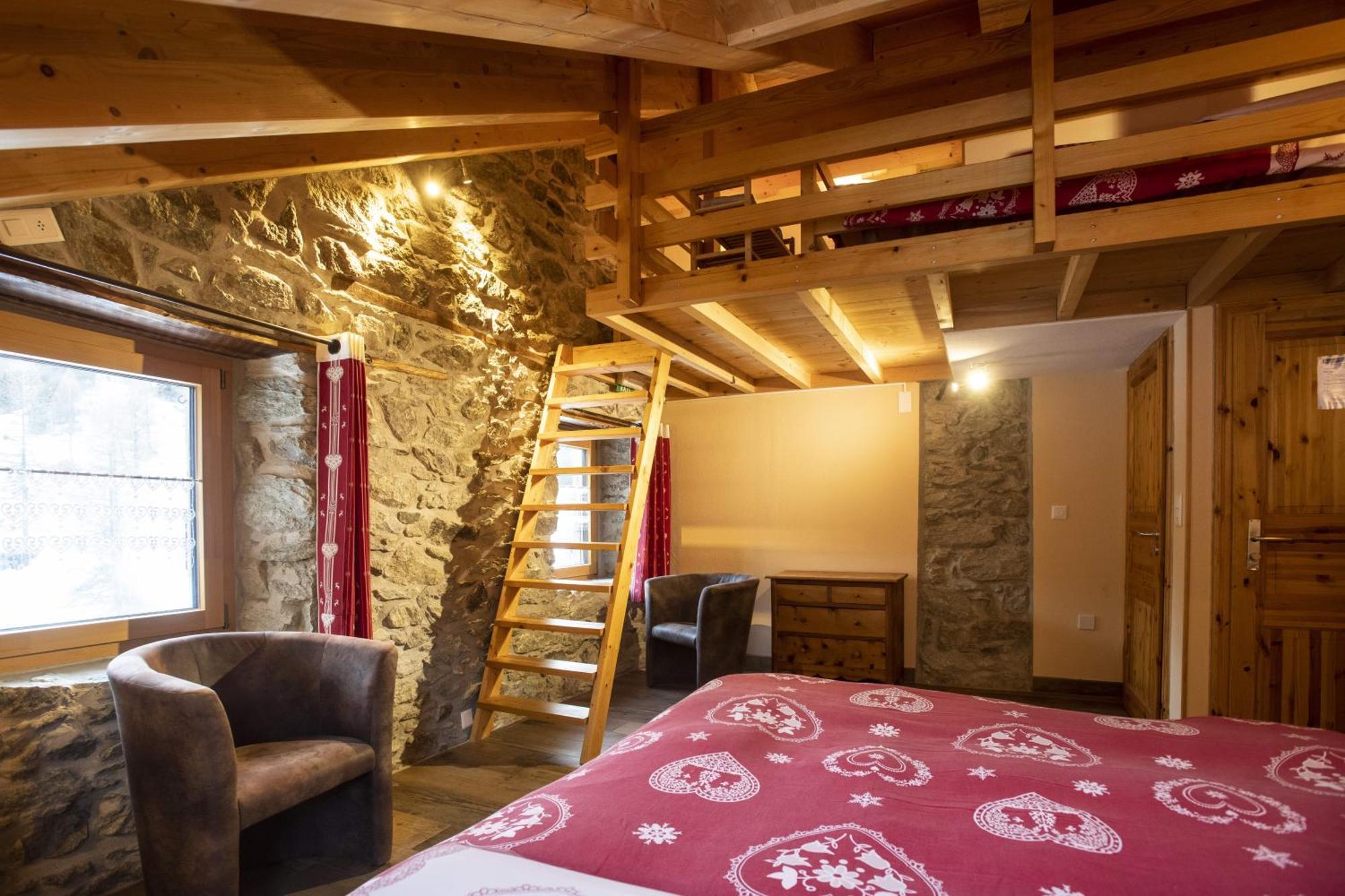 Hotel Aiguille de La Tza Arolla Exterior foto