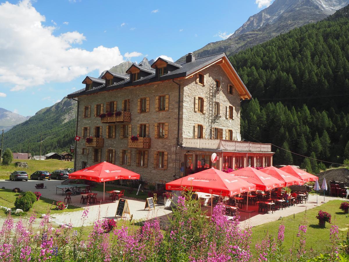 Hotel Aiguille de La Tza Arolla Exterior foto