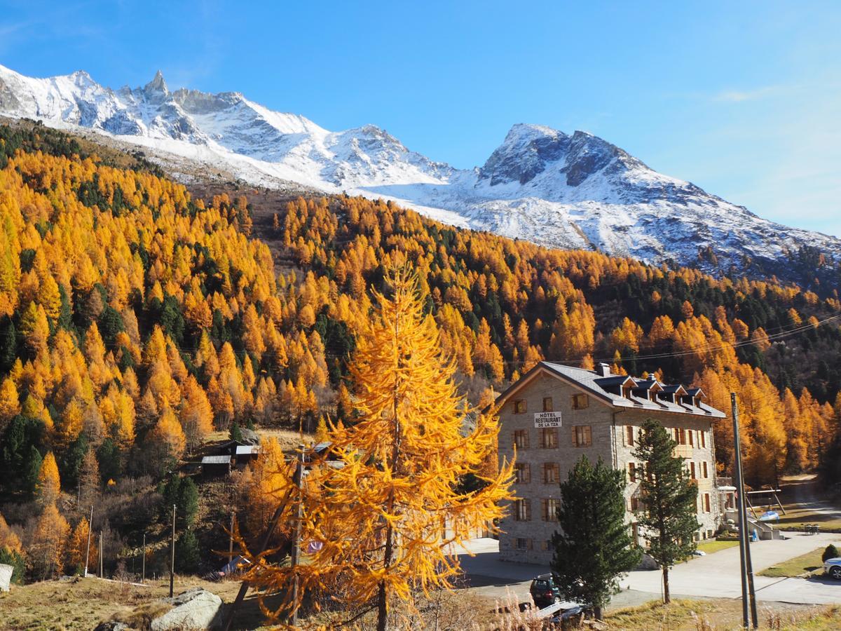 Hotel Aiguille de La Tza Arolla Exterior foto