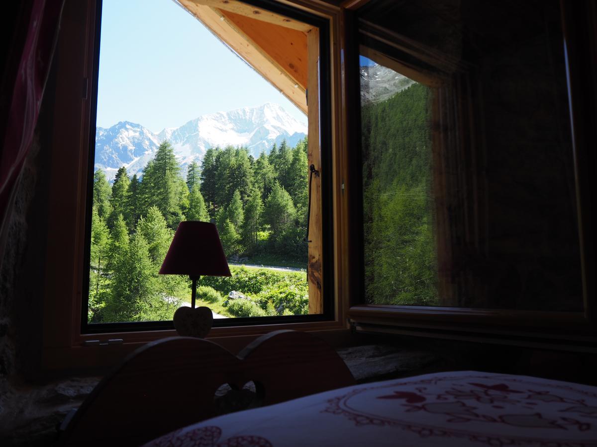 Hotel Aiguille de La Tza Arolla Exterior foto