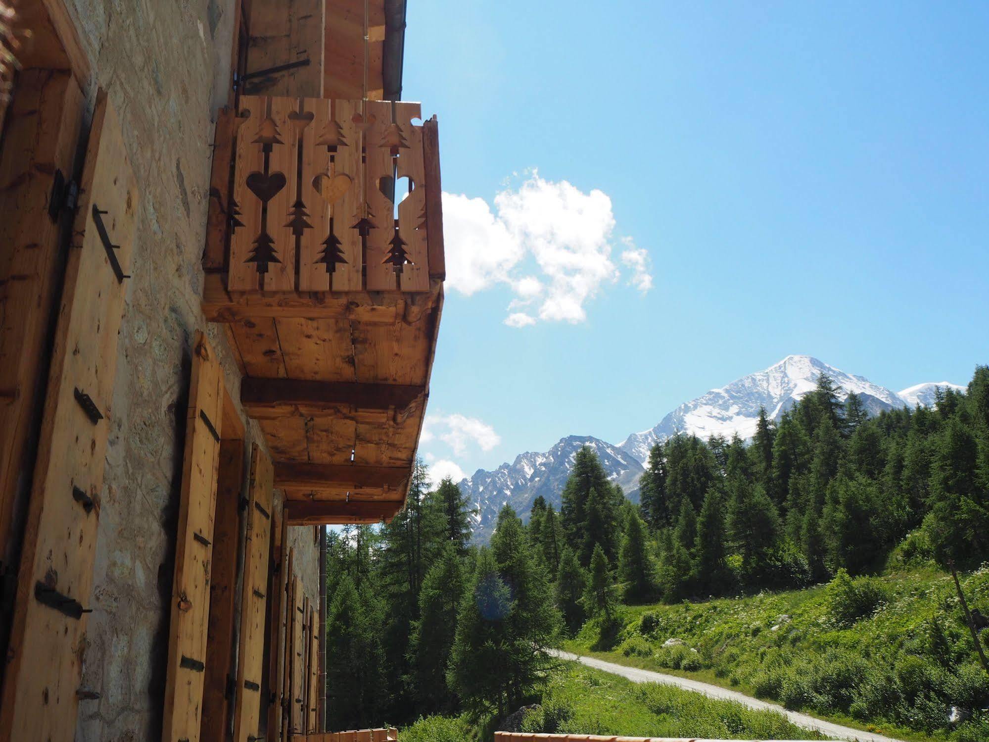 Hotel Aiguille de La Tza Arolla Exterior foto